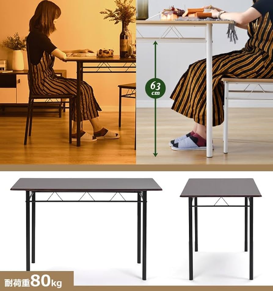 取りに来て頂ける方限定!ダークブラウンの、ダイニング5点セットのご 取りに来て頂ける方限定!ダークブラウンの、ダイニング5点セットのご